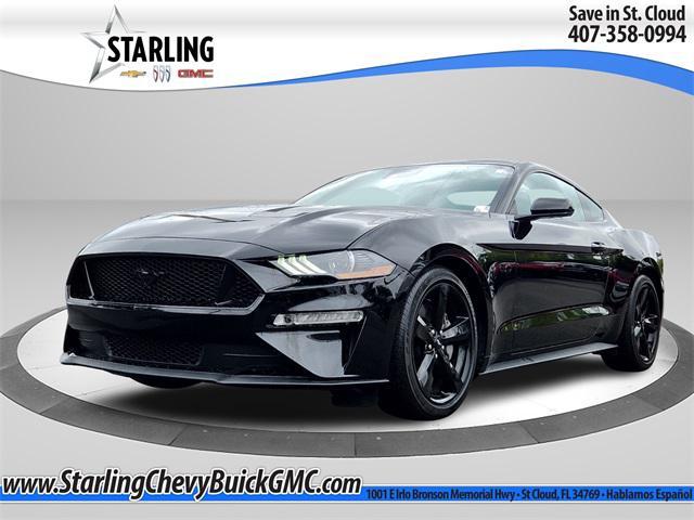 used 2021 Ford Mustang car, priced at $36,885