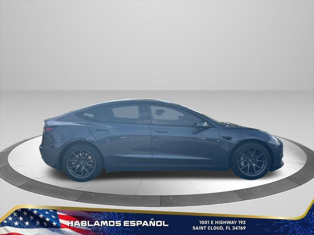 used 2023 Tesla Model 3 car, priced at $23,999