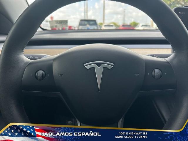 used 2023 Tesla Model 3 car, priced at $23,999