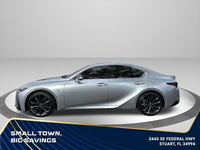 used 2022 Lexus IS 350 car, priced at $39,588