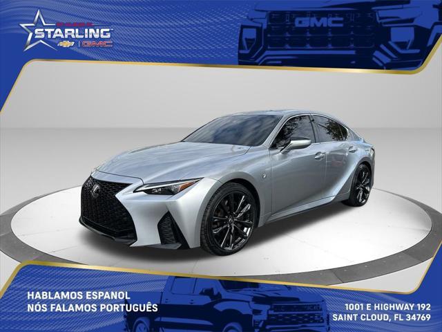 used 2022 Lexus IS 350 car, priced at $39,588