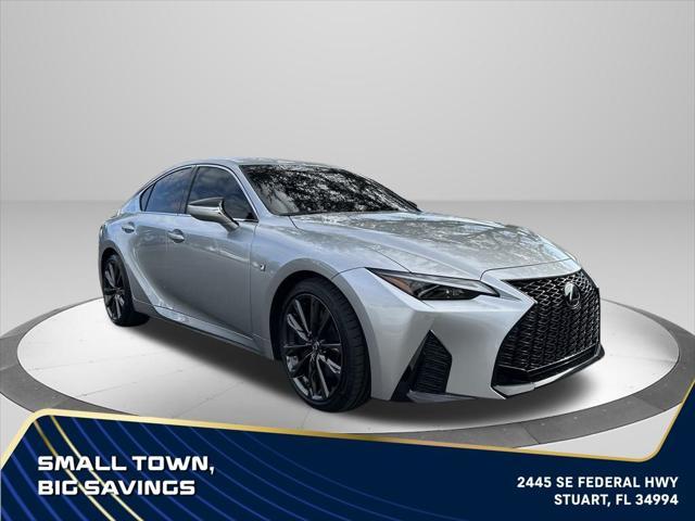 used 2022 Lexus IS 350 car, priced at $39,588