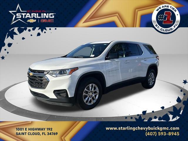 used 2020 Chevrolet Traverse car, priced at $19,684