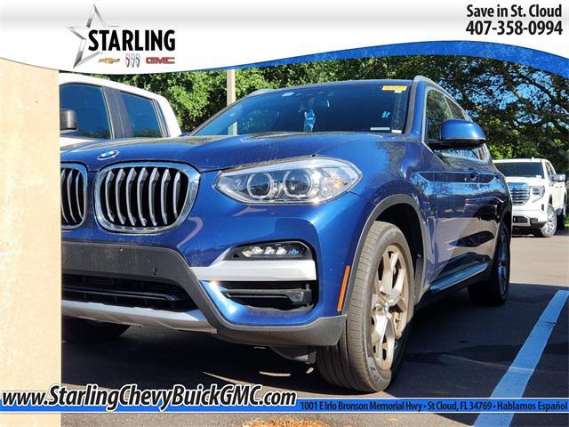 used 2020 BMW X3 car, priced at $29,589
