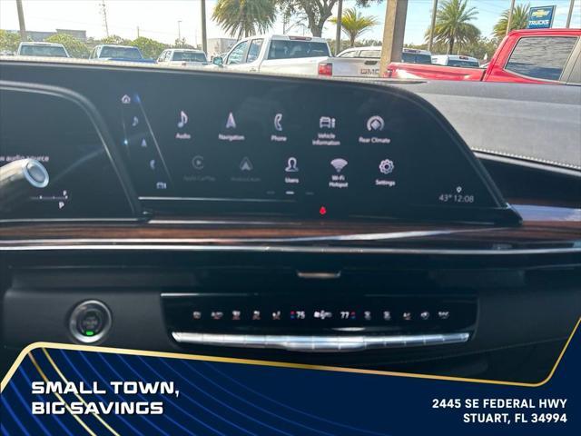 used 2022 Cadillac Escalade ESV car, priced at $59,985