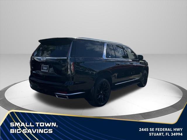 used 2022 Cadillac Escalade ESV car, priced at $59,985