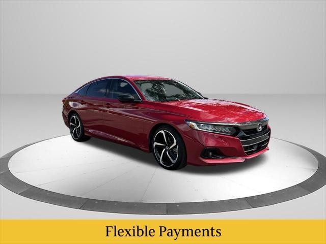 used 2021 Honda Accord car, priced at $24,521