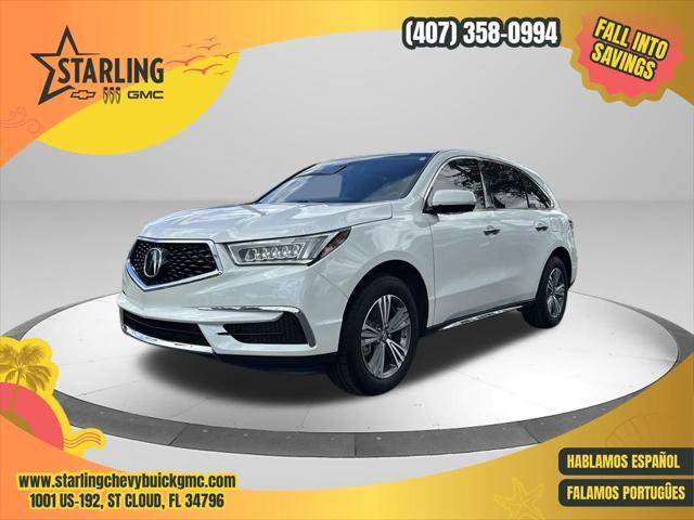 used 2019 Acura MDX car, priced at $18,999