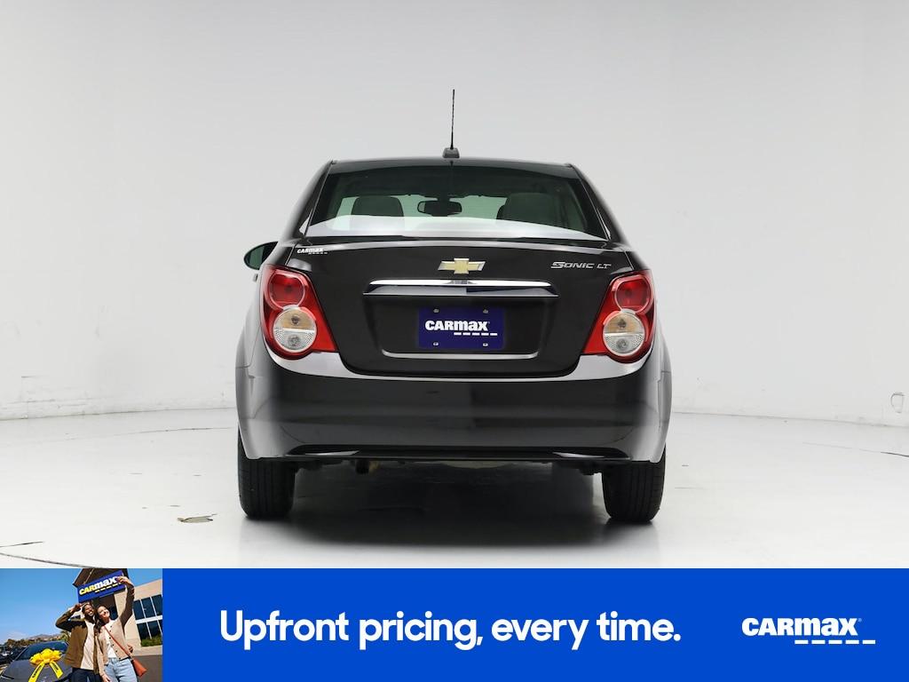 used 2015 Chevrolet Sonic car, priced at $12,599