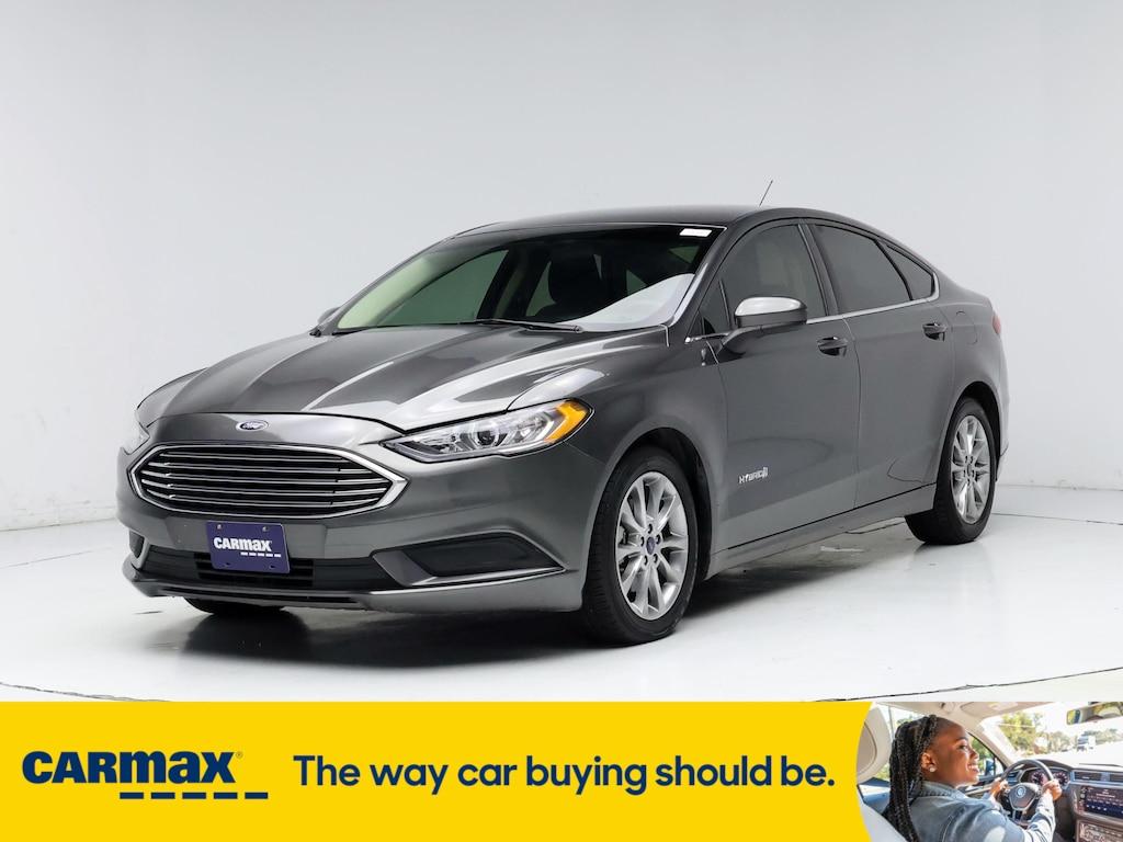 used 2017 Ford Fusion Hybrid car, priced at $16,998