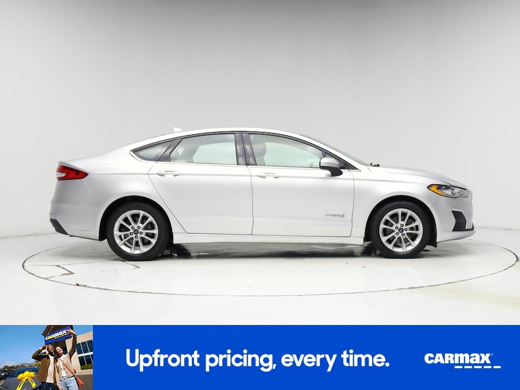 used 2019 Ford Fusion Hybrid car, priced at $13,998