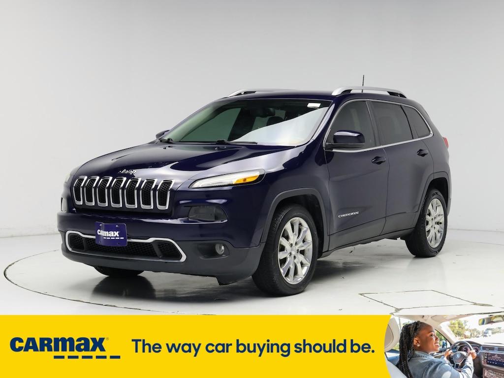 used 2016 Jeep Cherokee car, priced at $16,998