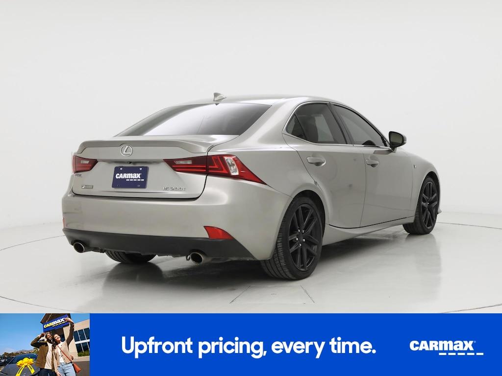 used 2016 Lexus IS 200t car, priced at $21,998