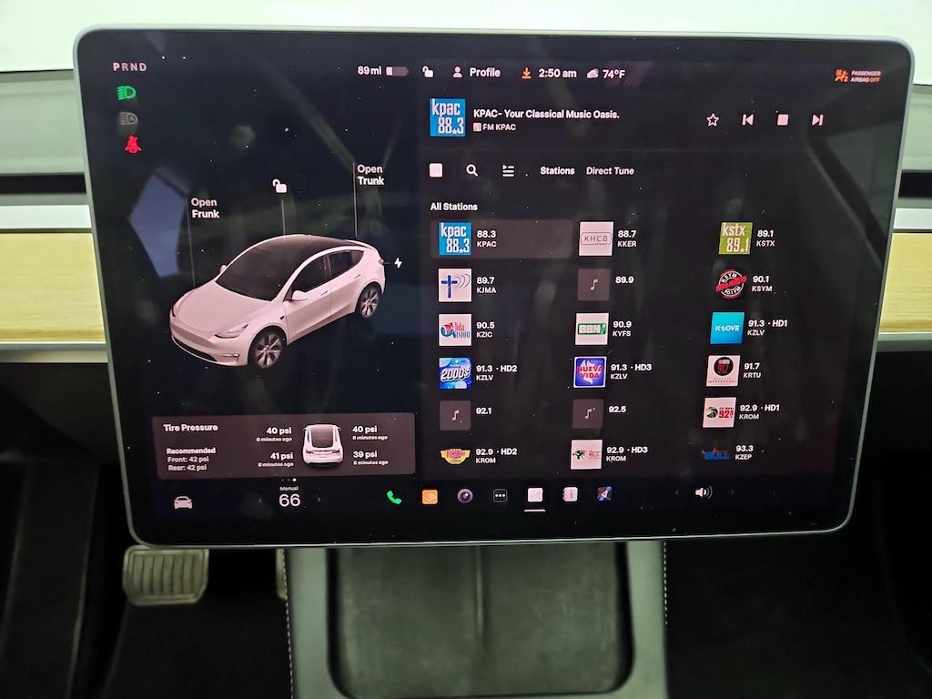 used 2021 Tesla Model Y car, priced at $31,998