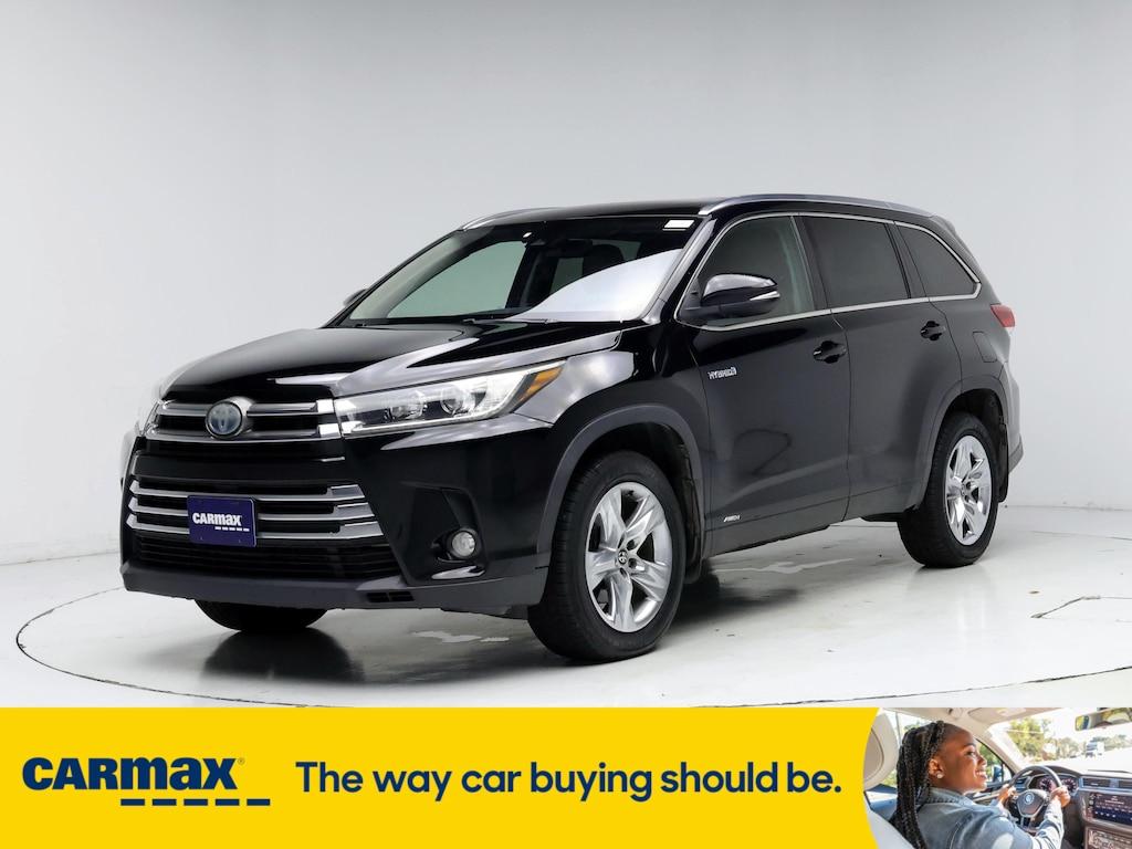 used 2018 Toyota Highlander Hybrid car, priced at $26,998