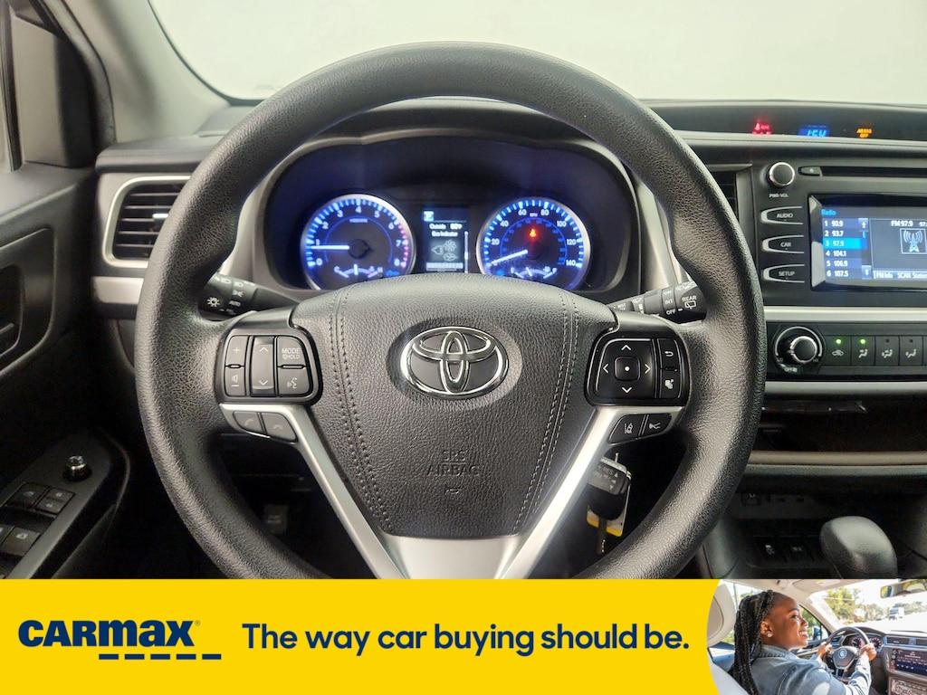 used 2019 Toyota Highlander car, priced at $19,998