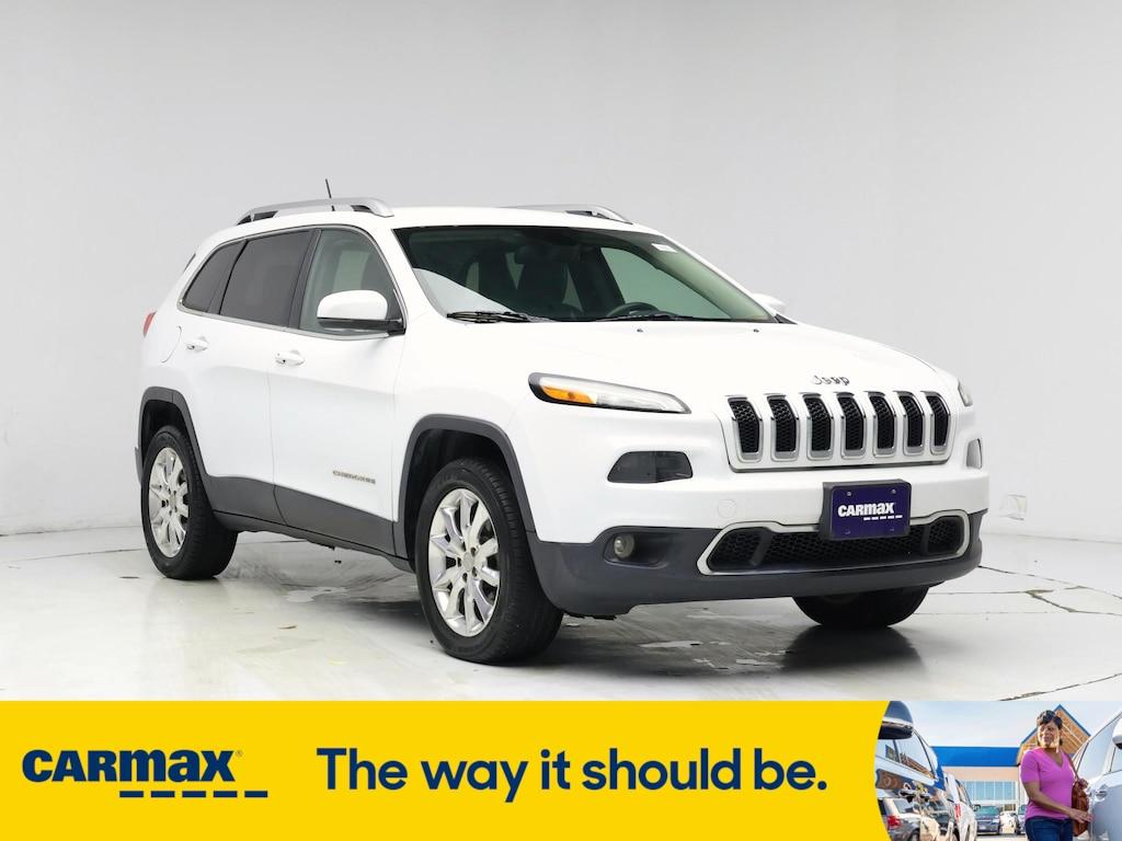 used 2015 Jeep Cherokee car, priced at $13,998
