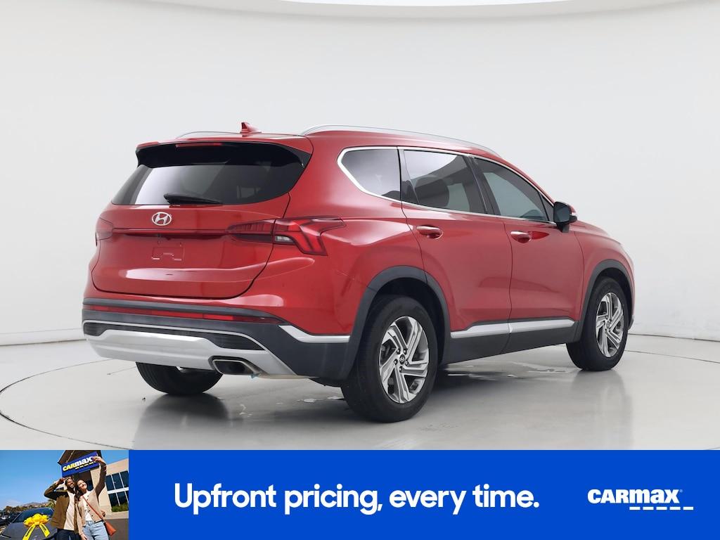 used 2021 Hyundai Santa Fe car, priced at $23,998
