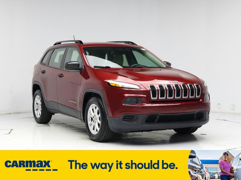 used 2016 Jeep Cherokee car, priced at $13,998