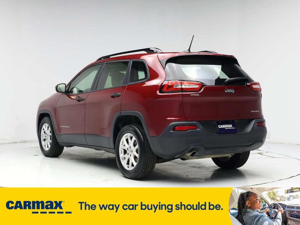 used 2016 Jeep Cherokee car, priced at $13,998