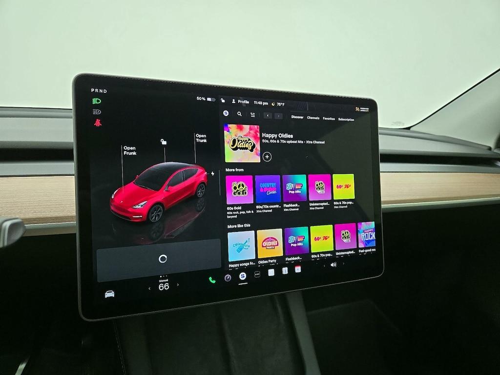 used 2025 Tesla Model Y car, priced at $39,998