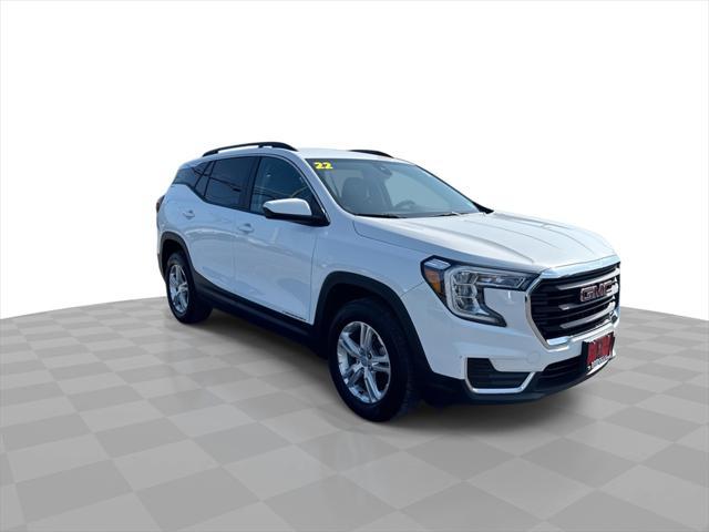 used 2022 GMC Terrain car, priced at $19,615