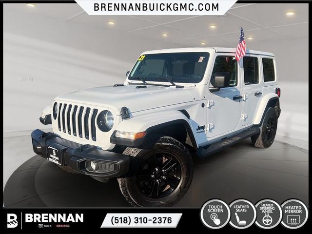 used 2021 Jeep Wrangler Unlimited car, priced at $31,515