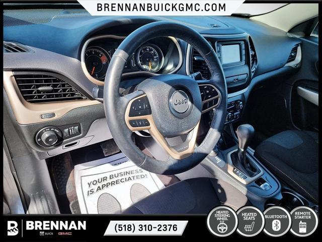 used 2017 Jeep Cherokee car, priced at $16,650