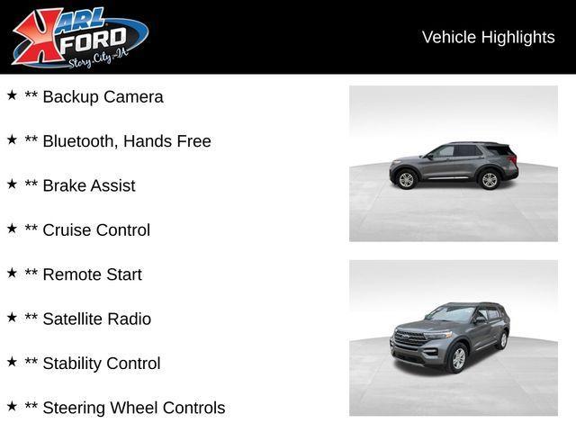 used 2023 Ford Explorer car, priced at $37,498