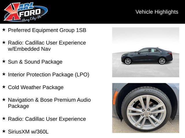 used 2021 Cadillac CT4 car, priced at $28,498