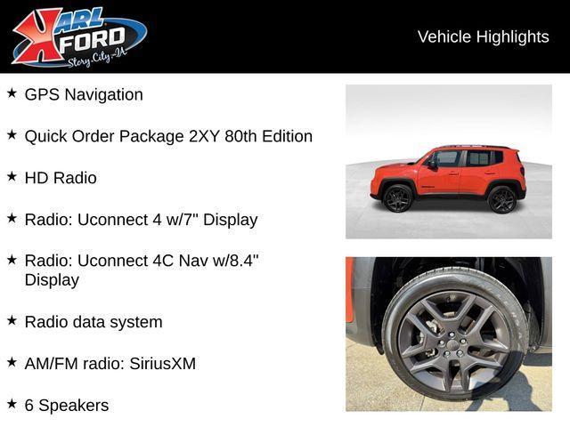 used 2021 Jeep Renegade car, priced at $20,500