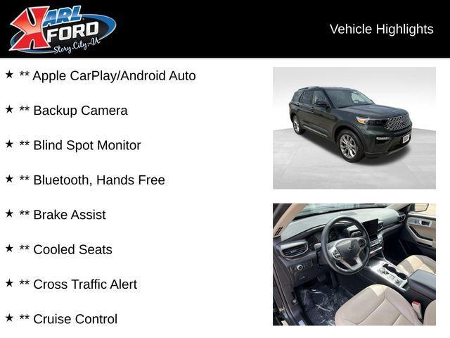 used 2022 Ford Explorer car, priced at $36,998