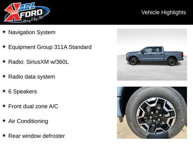 used 2023 Ford F-150 Lightning car, priced at $42,498