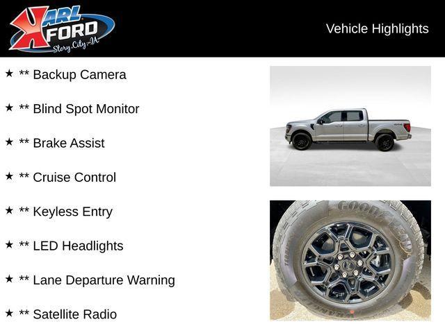 new 2025 Ford F-150 car, priced at $59,875