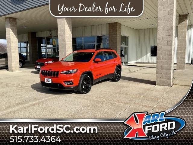 used 2021 Jeep Cherokee car, priced at $22,998