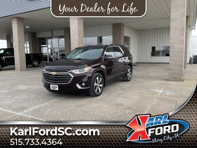 used 2021 Chevrolet Traverse car, priced at $27,998