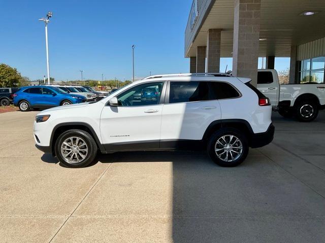 used 2021 Jeep Cherokee car, priced at $22,898