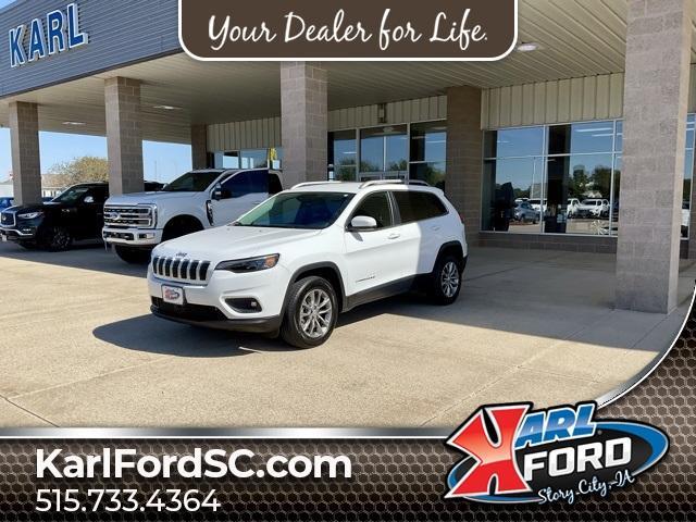 used 2021 Jeep Cherokee car, priced at $22,898