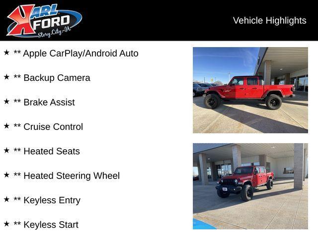 used 2022 Jeep Gladiator car, priced at $34,998