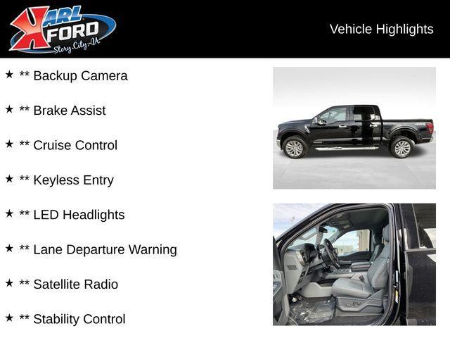 new 2025 Ford F-150 car, priced at $60,870
