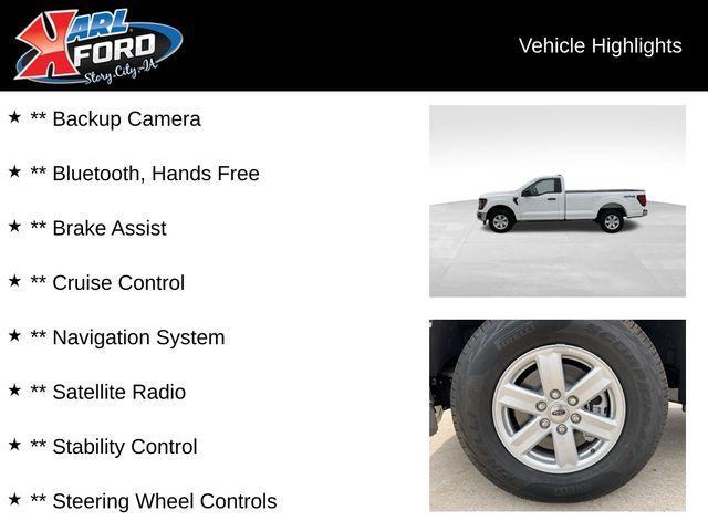 new 2025 Ford F-150 car, priced at $43,264