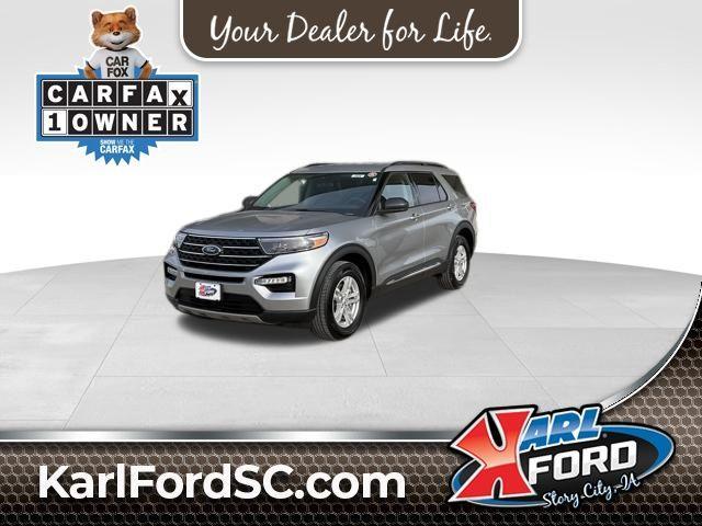 used 2022 Ford Explorer car, priced at $36,989