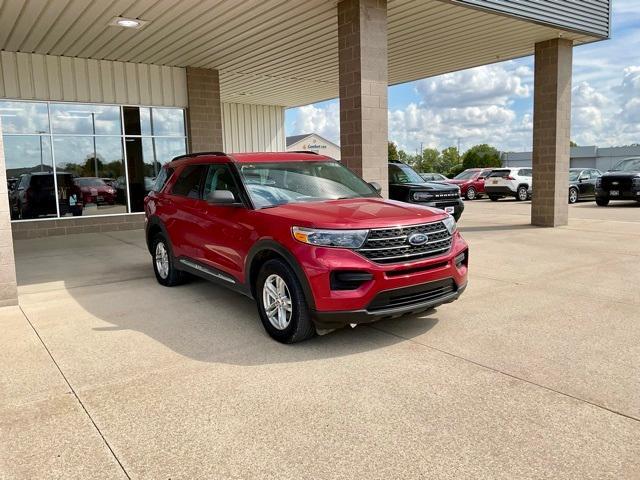 used 2022 Ford Explorer car, priced at $34,998