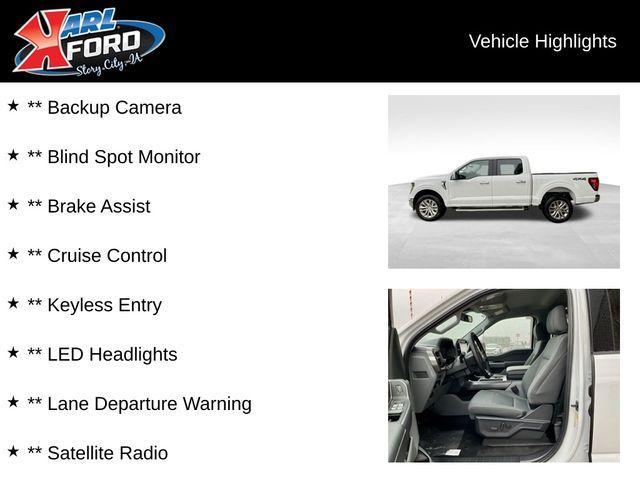 new 2025 Ford F-150 car, priced at $58,360