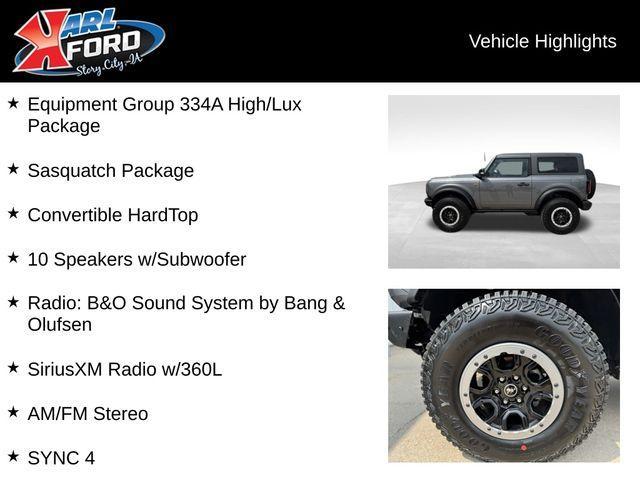 used 2024 Ford Bronco car, priced at $52,998