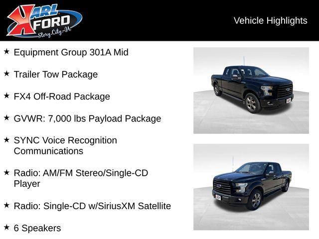 used 2016 Ford F-150 car, priced at $26,998