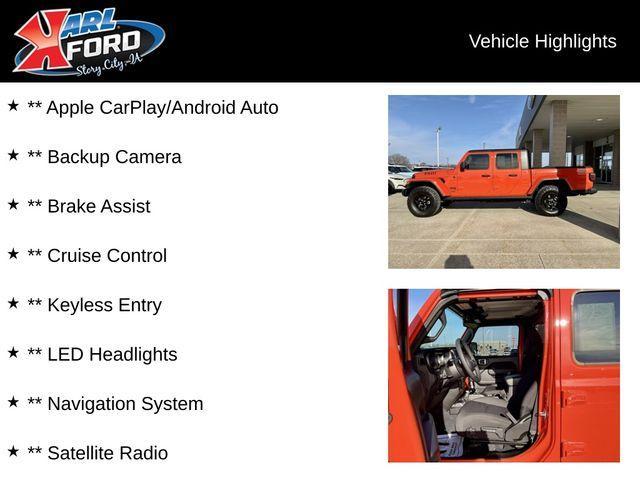 used 2023 Jeep Gladiator car, priced at $43,628