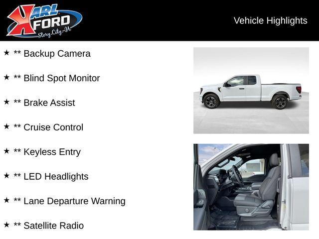 new 2025 Ford F-150 car, priced at $45,594