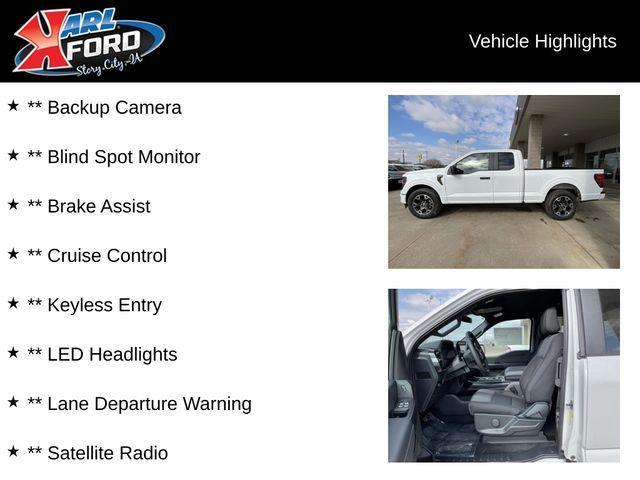 new 2025 Ford F-150 car, priced at $45,594