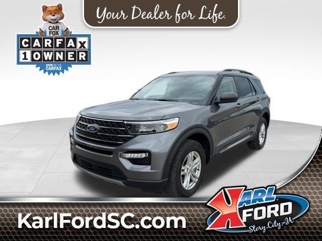 used 2023 Ford Explorer car, priced at $35,998
